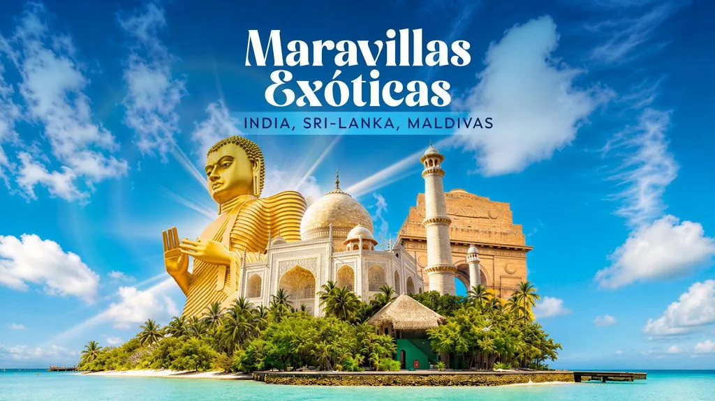 Maravillas Exóticas: India, Sri Lanka y Maldivas